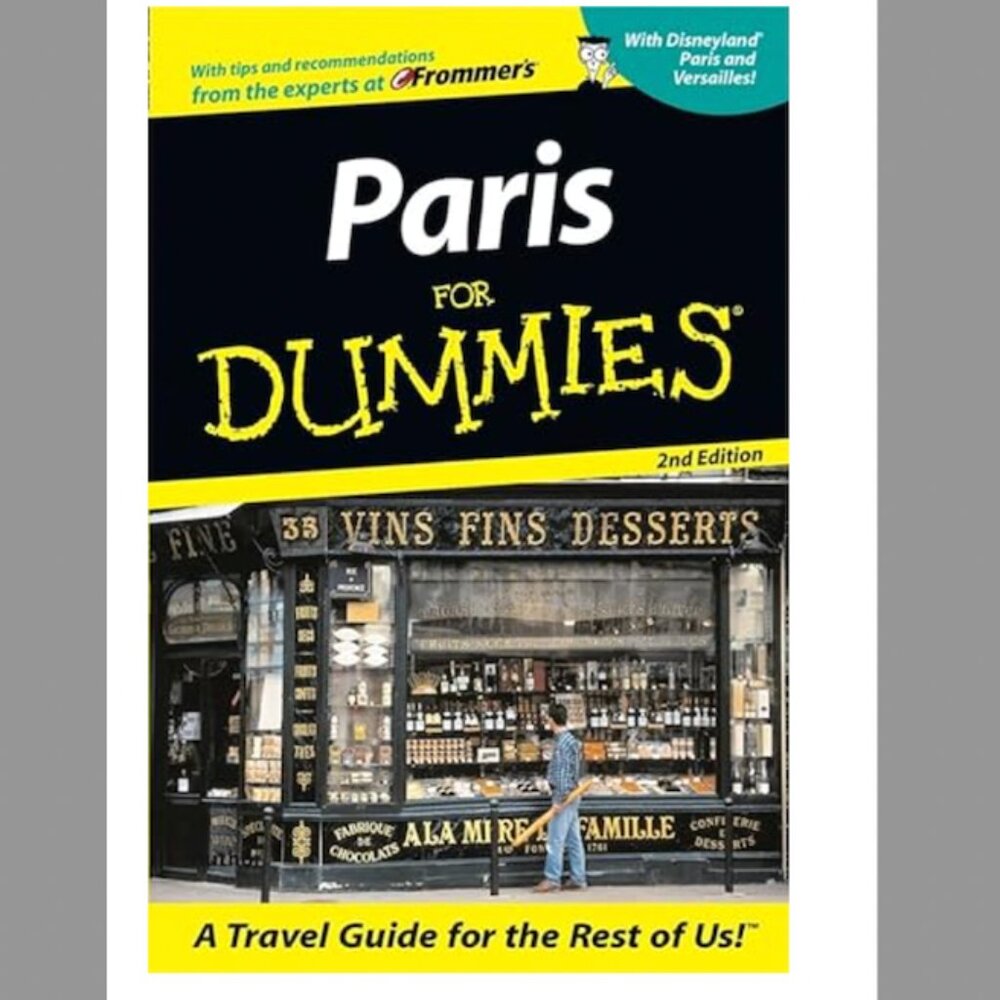 Paris for Dummies Pre-Owned Book.